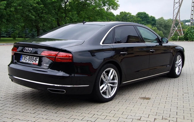 Audi A8 cena 179000 przebieg: 131000, rok produkcji 2015 z Grodków małe 67